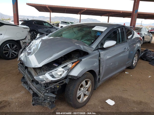 KMHDH4AE0FU449655 Hyundai ELANTRA SE