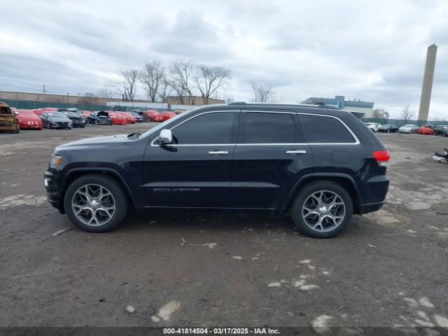 1C4RJFCG0KC554110 Jeep Grand Cherokee Overland 4x4