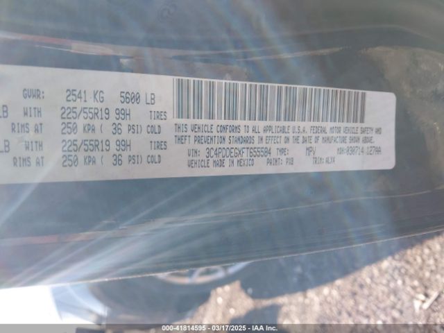 3C4PDDEGXFT655584 Dodge Journey R/t