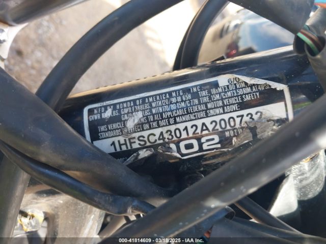 2002 HONDA VT1100 1HFSC43012A200732 Photo 9