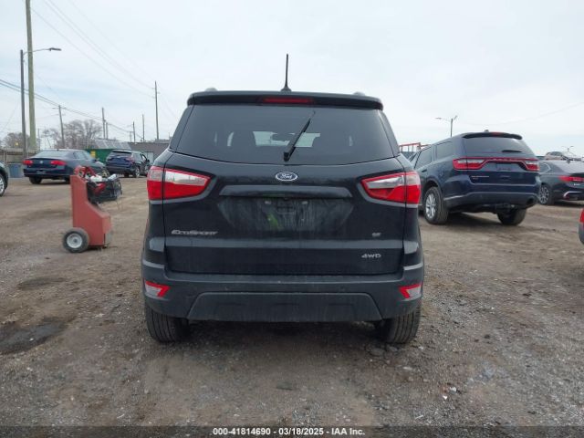 MAJ6S3GL2MC416907 Ford Ecosport Se