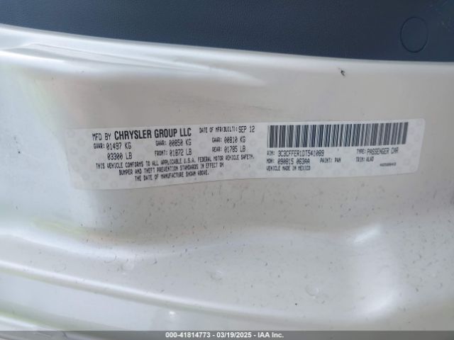 2013 FIAT 500C 3C3CFFER1DT541089 Photo 8