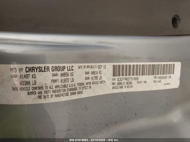 2013 FIAT 500 3C3CFFAR2DT514926 Photo 8