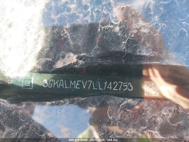 3GKALMEV7LL142753 GMC Terrain Fwd Sle