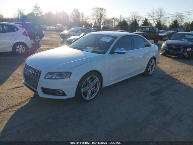 2012 AUDI S4 WAUKGAFL7CA067976 Photo 1