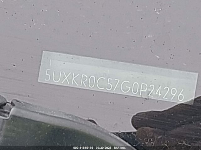 5UXKR0C57G0P24296 BMW X5 Xdrive35i