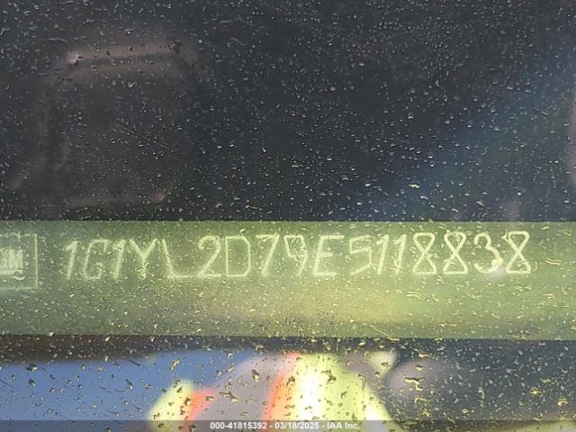 1G1YL2D79E5118838 Chevrolet Corvette Stingray Z51