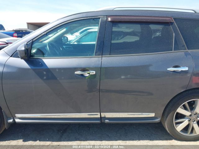 5N1AR2MM3EC603111 Nissan Pathfinder Platinum