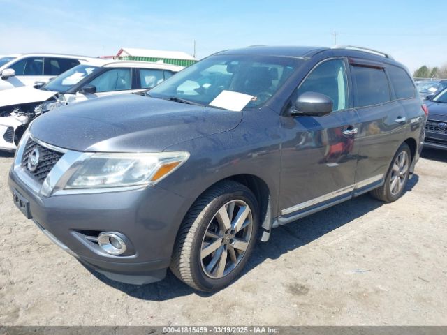 5N1AR2MM3EC603111 Nissan Pathfinder Platinum