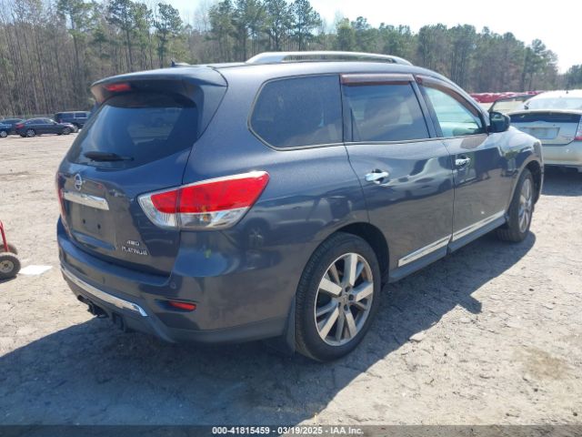 5N1AR2MM3EC603111 Nissan Pathfinder Platinum