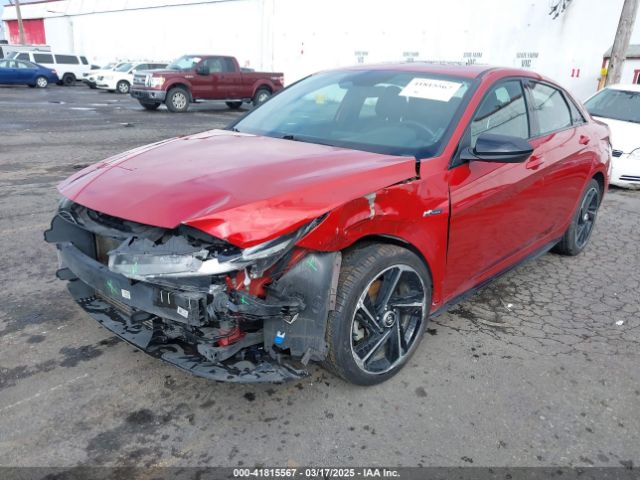 KMHLR4AF5MU181801 Hyundai Elantra N Line