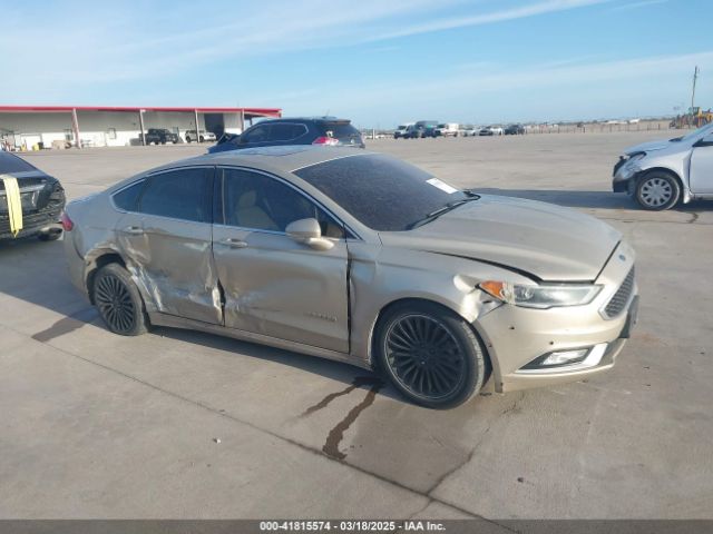 3FA6P0RU2HR416290 Ford Fusion Hybrid Platinum