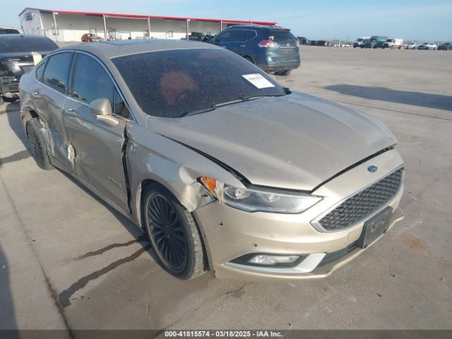 3FA6P0RU2HR416290 Ford Fusion Hybrid Platinum