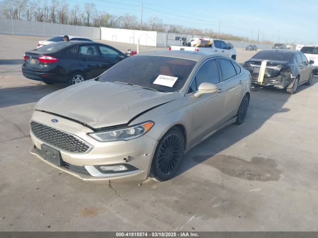 3FA6P0RU2HR416290 Ford Fusion Hybrid Platinum