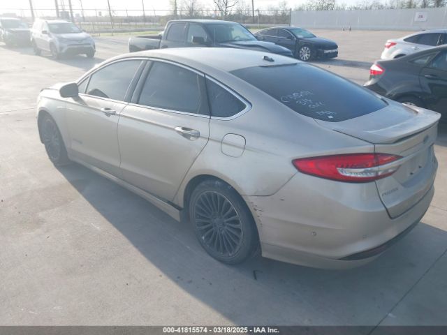 3FA6P0RU2HR416290 Ford Fusion Hybrid Platinum