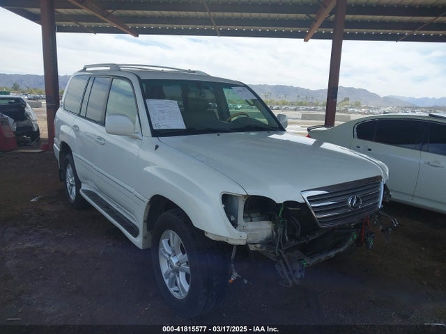 Продаж на аукціоні авто 2004 Lexus Lx 470, vin: JTJHT00W443540368, номер лоту: 41815577