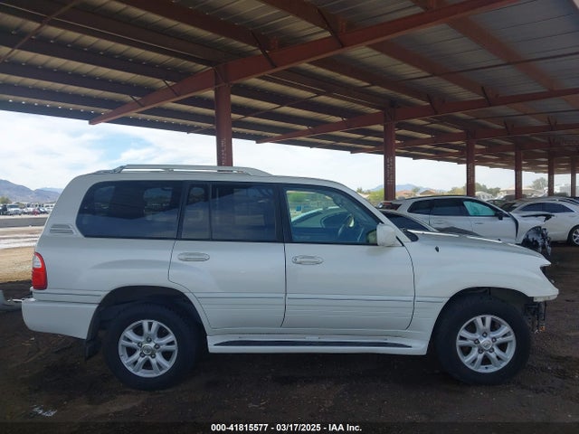Продаж на аукціоні авто 2004 Lexus Lx 470, vin: JTJHT00W443540368, номер лоту: 41815577