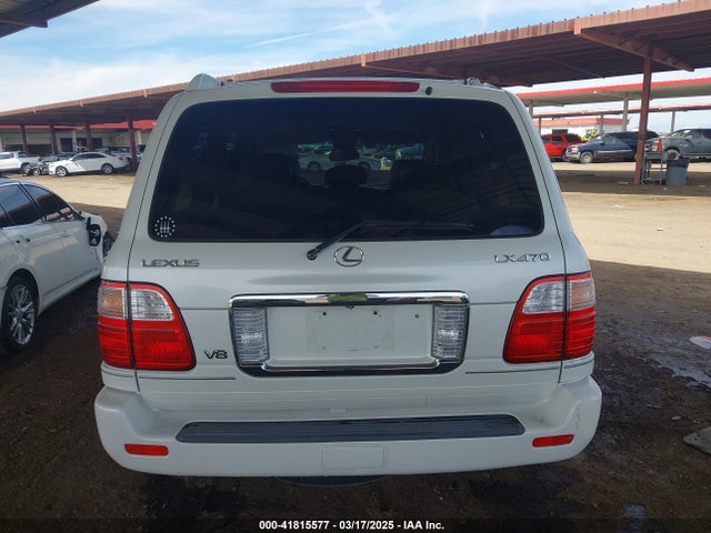 Продажа на аукционе авто 2004 Lexus Lx 470, vin: JTJHT00W443540368, номер лота: 41815577