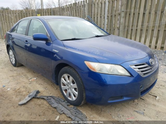 Auction sale of the 2007 Toyota Camry Hybrid, vin: JTNBB46K173015274, lot number: 41815713