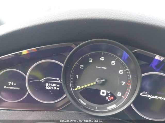 WP1AE2AYXMDA24566 Porsche Cayenne E-hybrid