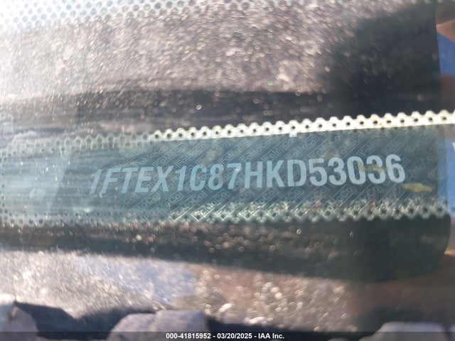 1FTEX1C87HKD53036 Ford F-150 Xl