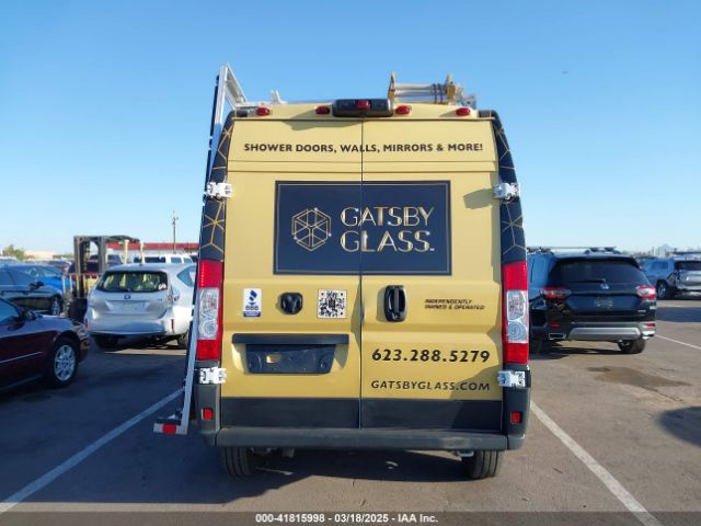 3C6LRVDG3PE538899 RAM Promaster 2500 High Roof 159 Wb