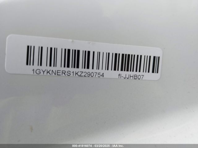 1GYKNERS1KZ290754 Cadillac Xt5 Premium Luxury