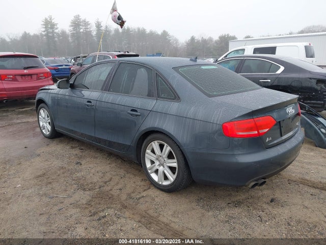 2011 AUDI A4 WAUBFAFL5BN048076 Photo 2