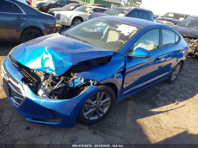 5NPD84LF4JH309525 Hyundai ELANTRA SEL