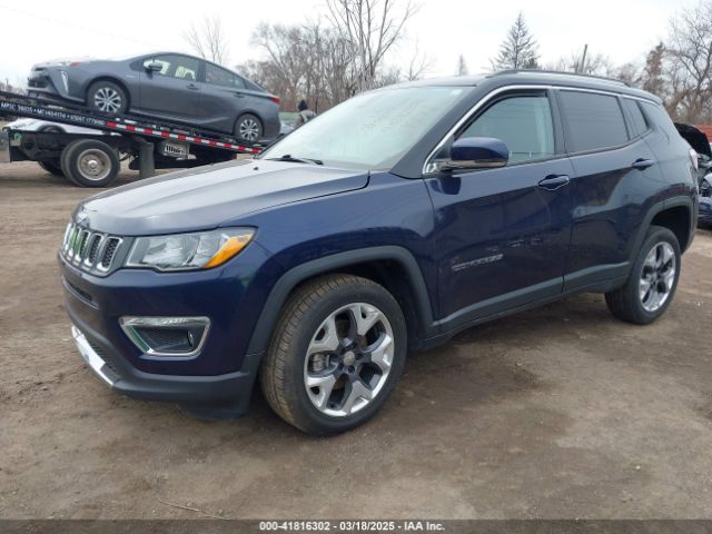 3C4NJDCB0KT666322 Jeep Compass Limited 4x4
