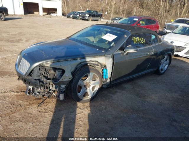 2007 BENTLEY CONTINENTAL GTC SCBDR33W67C044685 Photo 1