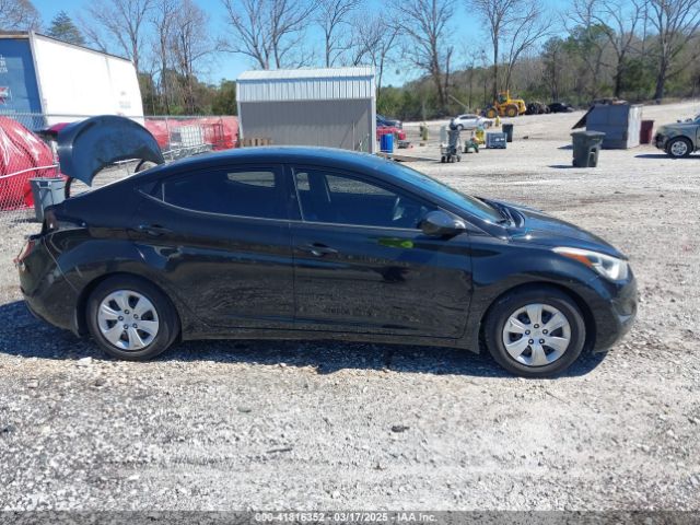 5NPDH4AE6GH795211 Hyundai ELANTRA SE