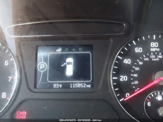 5XYPG4A33JG417196 KIA Sorento 2.4l Lx
