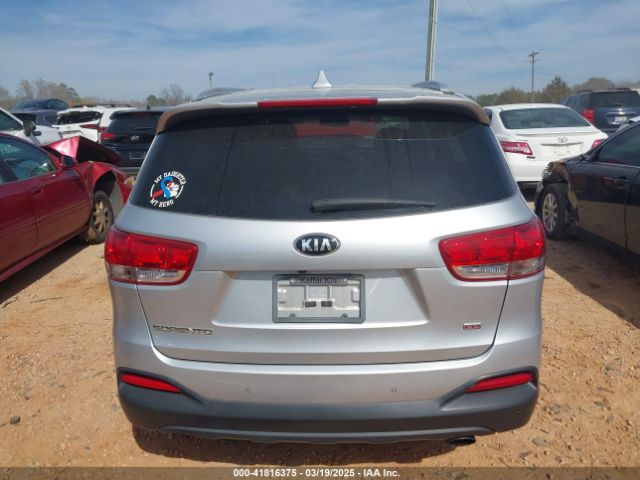 5XYPG4A33JG417196 KIA Sorento 2.4l Lx