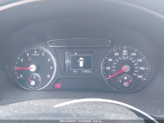 5XYPG4A33JG417196 KIA Sorento 2.4l Lx