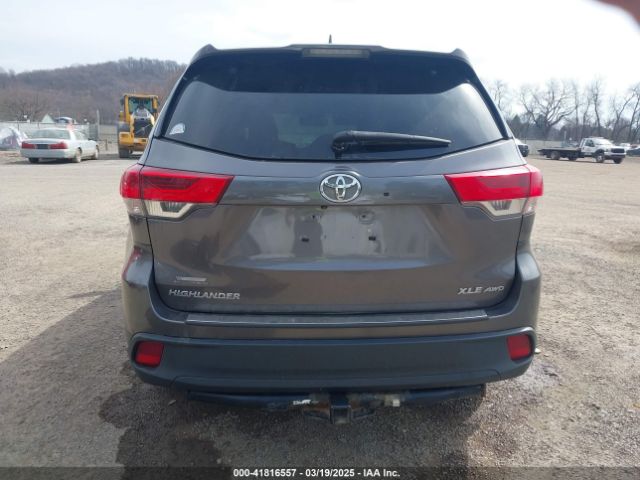 5TDJZRFH5HS391599 Toyota Highlander Xle