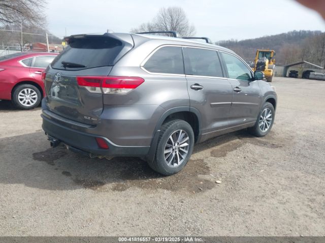 5TDJZRFH5HS391599 Toyota Highlander Xle