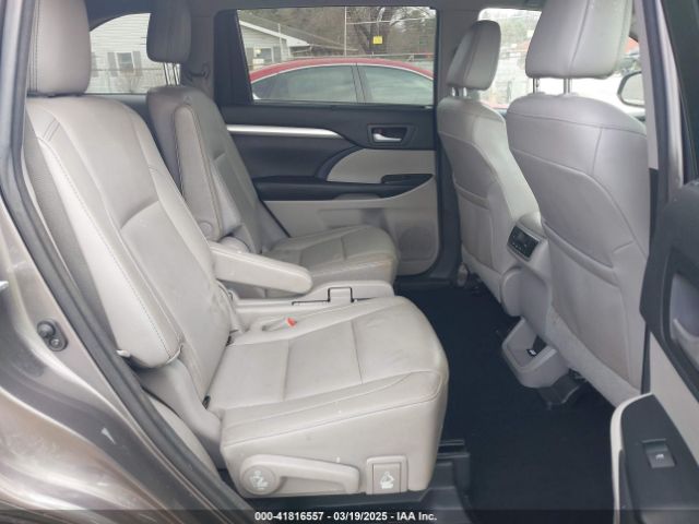 5TDJZRFH5HS391599 Toyota Highlander Xle