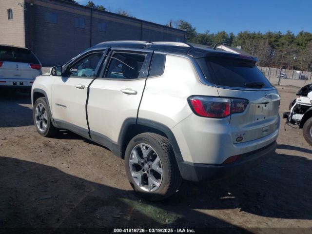 3C4NJDCB8KT594382 Jeep Compass Limited 4x4