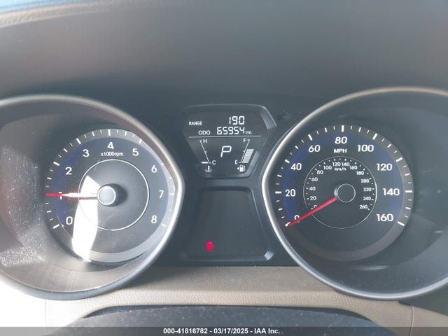 41816782 :رقم المزاد ، 5NPDH4AE6DH285601 vin ، 2013 Hyundai Elantra Gls مزاد بيع