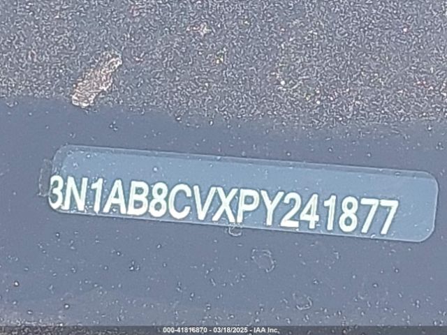 3N1AB8CVXPY241877 Nissan Sentra Sv Xtronic Cvt