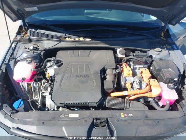 KMHLM4AJ5PU040430 Hyundai Elantra Hybrid Blue