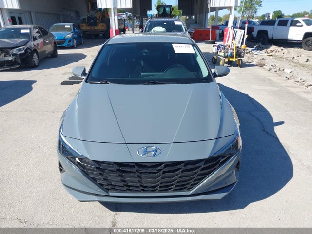 KMHLM4AJ5PU040430 Hyundai Elantra Hybrid Blue