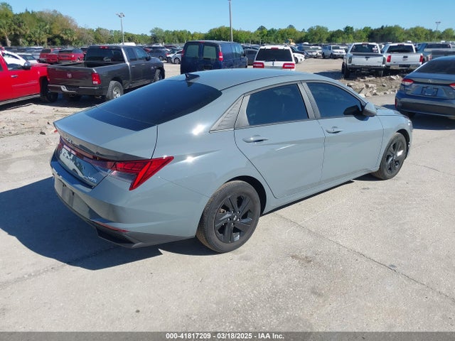 KMHLM4AJ5PU040430 Hyundai Elantra Hybrid Blue