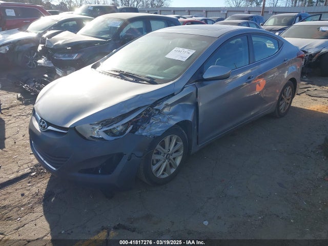 KMHDH4AE5FU224681 Hyundai ELANTRA SE