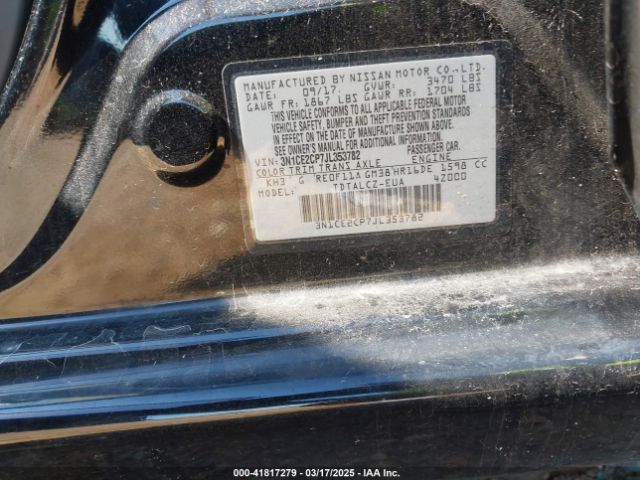 2018 NISSAN VERSA NOTE 3N1CE2CP7JL353782 Photo 8