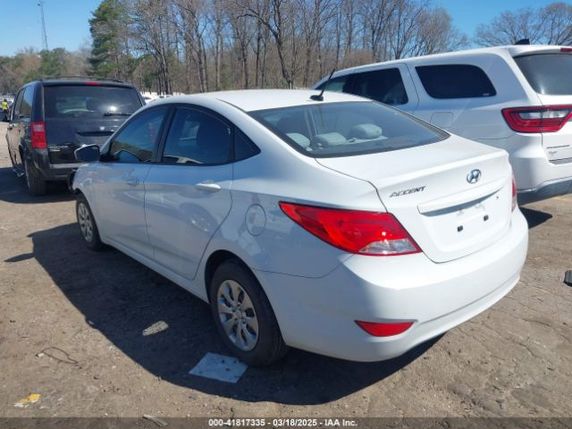 KMHCT4AEXHU375996 Hyundai ACCENT SE
