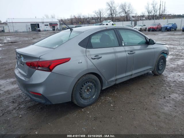 2021 HYUNDAI ACCENT 3KPC24A69ME140322 Photo 3