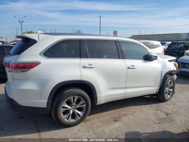 5TDKKRFHXES016389 Toyota Highlander Xle V6