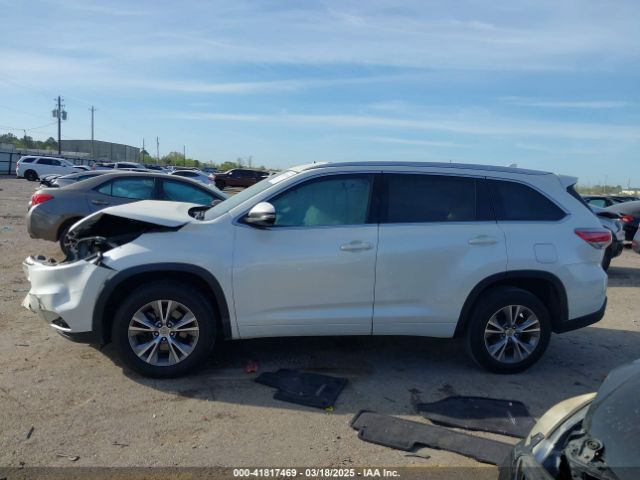 5TDKKRFHXES016389 Toyota Highlander Xle V6